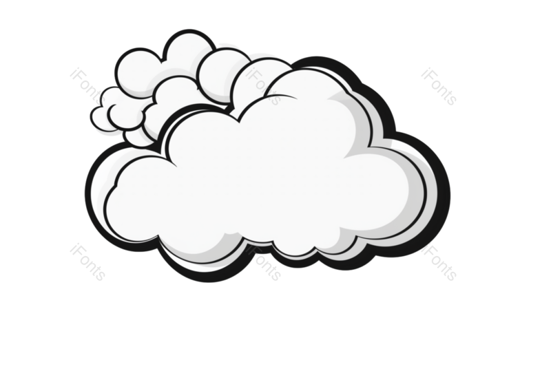 天空图片,对话框元素,气泡PNG,气泡框免抠素材